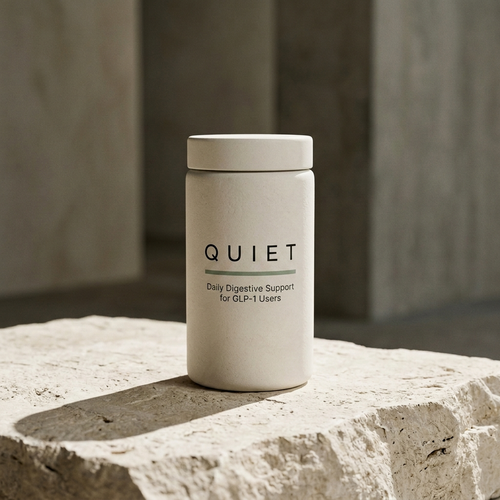 QUIET - daily digestive support for GLP-1 users, 60 capsules